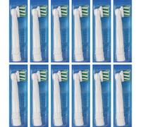 Braun CrossAction 12 pièce(s) Blanc, Tête brosse à dent électrique