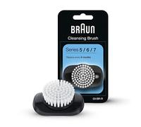 Braun EasyClick ORIGINAL Recharge Brosse Nettoyante pour Rasoir Electrique Série 5, 6 et 7, Nettoie, Exfolie et Affine Votre Peau Pour Nouvelle Génération Blanc