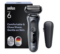 Braun Series 6 61-N1000s Rasoir à grille Noir, Gris