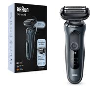 Braun Series 6 61-N1000s Rasoir à grille Noir, Gris
