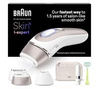 Braun Épilateur À Lumière Pulsée Intelligent Skin i·expert PL7253, Épilation À Domicile, Alternative Au Laser, Avec Appli, Mini-Rasoir Visage, 3 Têtes Intelligentes Pour Épiler Jambes, Maillot, Plus