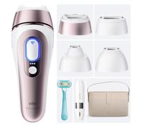Braun Epilateur Lumiere Pulsee Intelligent Skin i·expert PL7442, Blanc et Rose