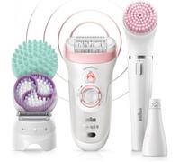 Braun Silk-épil 9 81683683 épilateur 40 pince(s) Blanc, Rose
