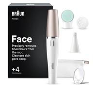Braun Epilateur Electrique Femme FaceSpa, 851V, Blanc et Bronze