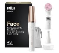 Braun Epilateur Electrique Femme FaceSpa Pro 912, Bronze et Blanc