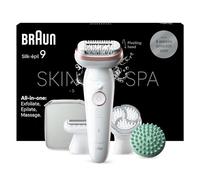 Braun Silk-épil 9 SkinSpa 40 pince(s) Or rose, Blanc