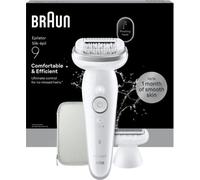 Braun Épilateur Silk-épil 9 9-030 tête entièrement flexible à sec ou sur peau humide 1 pcs