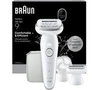 Braun Épilateur électrique Silk-épil 9 SES 9-061 40 pinces Blanc