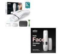 BRAUN Épilateur IPL PL5145 + BRAUN Mini-rasoir visage FS1000