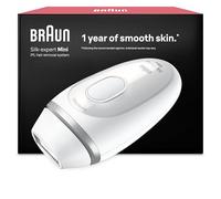 Braun Epilateur Lumiere Pulsee Silk·expert Mini PL1100 Au Design Compact, Epilation Semi-Définitive, Alternative Au Laser Facile A Emporter, Capteur De Peau Pour Epiler Doucement Le Corps