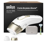 Braun Epilateur Lumiere Pulsee Silk·expert Pro 5 PL5152, Blanc et Or