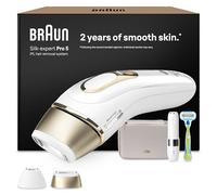Braun Epilateur Lumiere Pulsee Silk·expert Pro 5 PL5156, Epilation Semi-Définitive, Alternative Au Laser, Mini-Rasoir Visage Et Rasoir Venus, 2 Têtes Pour Epiler Jambes, Maillot, Corps, Et Plus