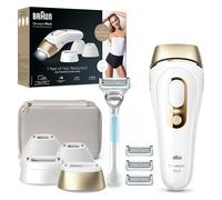 Braun Épilateur À Lumière Pulsée Silk·expert Pro 5 PL5358, Épilation Semi-Définitive, Alternative Au Laser, Résultats En 2 Séances, Rasoir Venus, 4 Têtes Pour Épiler Jambes, Visage, Maillot Et Plus