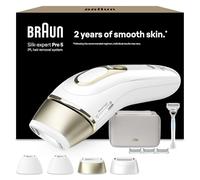 Braun Epilateur Lumiere Pulsee Silk·expert Pro 5 PL5358, Epilation Semi-Définitive, Alternative Au Laser, Résultats En 2 Séances, Rasoir Venus, 4 Têtes Pour Epiler Jambes, Visage, Maillot Et Plus