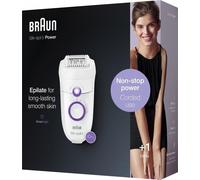 Braun Silk-épil 5 505 Power 28 pince(s) Violet, Blanc