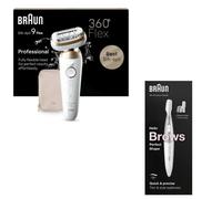 Braun Silk-épil 9 BR2-225328 épilateur 40 pince(s) Gris, Blanc