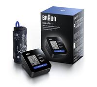 Braun ExactFit 1 Tensiomètre de bras | Précision cliniquement prouvée | Simple d’utilisation | Grand écran | Brassard universel | Pour usage domestique | BUA5000