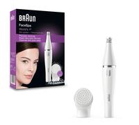 Braun Face 810 épilateur facial avec brosse nettoyante pour le visage, pile de rechange offerte