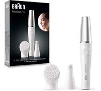 Braun FaceSpa Pro 910 Épilateur avec capuchon argenté Blanc/argenté