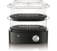BRAUN FS5100 Noir Cuiseur Vapeur collection Identity 3L - 2 paniers - 850W