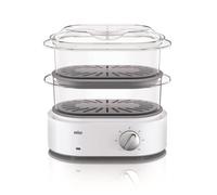 BRAUN FS5100WH Blanc Cuiseur vapeur Identity Collection 3L - 2 paniers - 850W