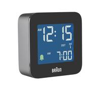 BRAUN Funkwecker digital 5,7x5,7x2cm schwarz
