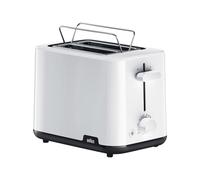 BRAUN Grille-pain double Breakfast1 HT1010BK, 900 W (blanc)
