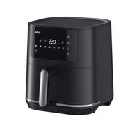 Braun HF5030 Friggitrice ad aria calda 6L 1700W 8 programmi Touch LCD Nero