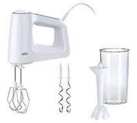 BRAUN HM3105WH Batteur et mixeur electrique MultiMix 3 - Blanc Blanc G