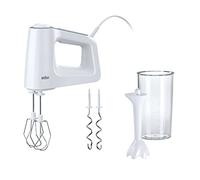Braun HM3105WH Batteur Tritan Blanc 550 W