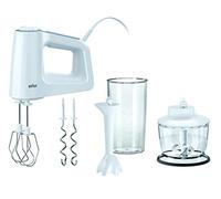 Braun HM 3135 WH Batteur à main 500 W Gris, Blanc