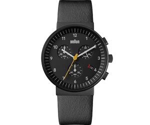 Braun Homme Analogique Automatique Montre avec Bracelet en Acier Inoxydable BN0035BBKBKG