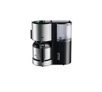 Braun Household IDCollection KF 5105 BK Cafetière à filtre avec AromaSelect et 10 tasses isothermes, plaisir parfait, 1000 W, noir/acier inoxydable