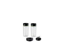 Braun Household Smoothie2Go BRSK002 Ensemble d'accessoires pour smoothies et boissons Compatible avec PowerBlend 9, sans BPA, passe au lave-vaisselle, noir