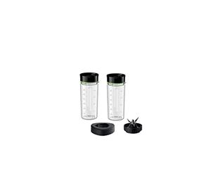 Braun Household Smoothie2Go BRSK002 Ensemble d'accessoires pour smoothies et boissons Compatible avec PowerBlend 9, sans BPA, passe au lave-vaisselle, noir