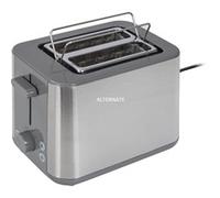 Braun HT 1510 GY 6 2 part(s) 900 W Gris, Acier inoxydable, Grille-pain