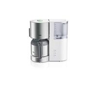 IDCollection KF 5105 WH - Cafetière - 10 tasses - Blanc/inox