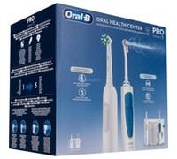 Oral-B Idropulsore Health Center Adulte Brosse à dents rotative oscillante Bleu, Blanc