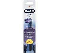 Oral-B iO Radiant White Original Lot de 4 têtes de brosse à dents de rechange pour brosse à dents électrique Oral-B iO Noir