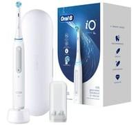 Braun iO Series 4 Quite Adulte Brosse à dents rotative Blanc, Brosse a dents electrique