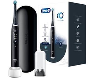 Braun iO Series 6 Adulte Brosse à dents rotative Noir, Brosse a dents electrique