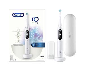 Braun iOM7.1A1.1BD Oral-B IO 7 Elektrinis Dantų ŠepetÄ-lis Baltas Alabaster