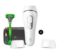 Braun Silk·Expert Pro 5 Pl5145 - Ipl Pour Homme. Épilateur Lumiere Pulsée A Domicile. Blanc/Argent