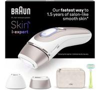 Braun ipl skin i·expert (épilateur a lumière pulsée) - avec pochette, rasoir venus et 2 têtes N/A G