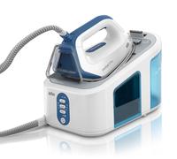 BRAUN IS3157BL - Centrale Vapeur - 2400W - 2L - Blanc/Bleu