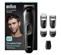 Braun Kit tout-en-un série 3 MGK3420, kit 6 en 1 pour barbe, cheveux et plus encore