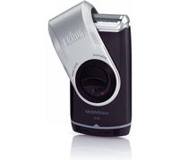 Braun MobileShave M90 Bleu, Argent