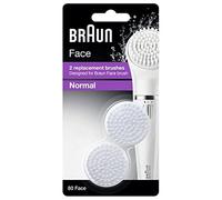 Braun Marron se80 Brosses Visage Pièces, Lot de 2