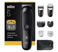 Braun MG Styler MGK5540 Tondeuse multifonction - 1 pièce - Kit de soins 7-en-1 - Tondeuse de précision - Étanche