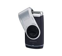 Braun Mobileshave M-90 - Rasoir - Sans Fil - Argent / Bleu Foncé